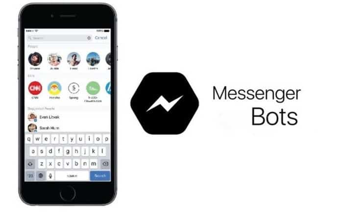 messenger bots en un telefono